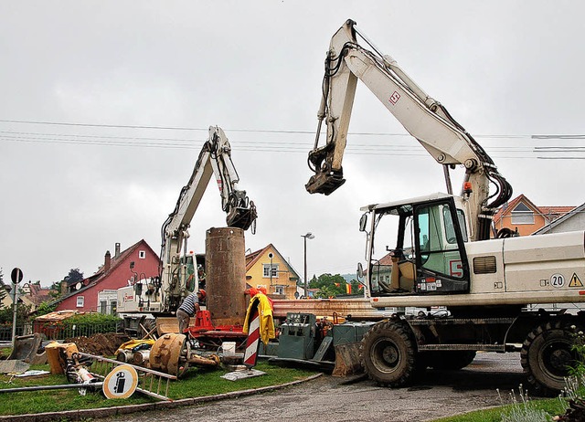 Die Manahmen zum Hochwasserschutz sin... nun auch in Angriff genommen werden.   | Foto: Maier