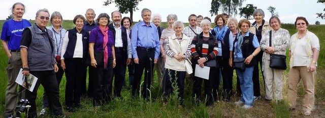 Die VHS-Gruppe besuchte auch das Schla...lf von Rheinfelden 1080 den Tod fand.   | Foto: privat