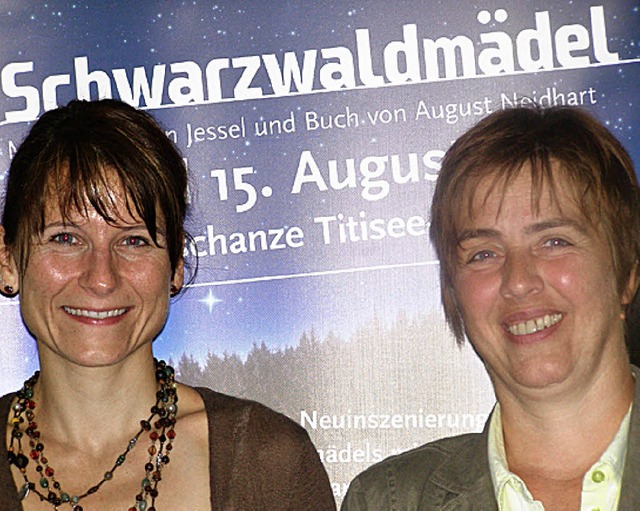 Ulrike Brodscholl (links) und Stefanie Bruhn sind federfhrend in Titisee.   | Foto: liane schilling