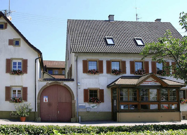 Das Gasthaus &#8222;Sonne&#8220; in Je...des reichen bis ins Jahr 1626 zurck.   | Foto: Roland Vitt