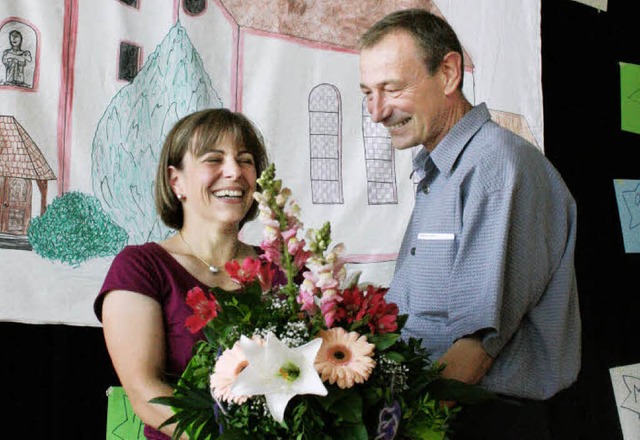 Nach 20 Jahren im Pfarrgemeinderat Hau...stes in der Mhlinhalle verabschiedet.  | Foto: Martina Faller