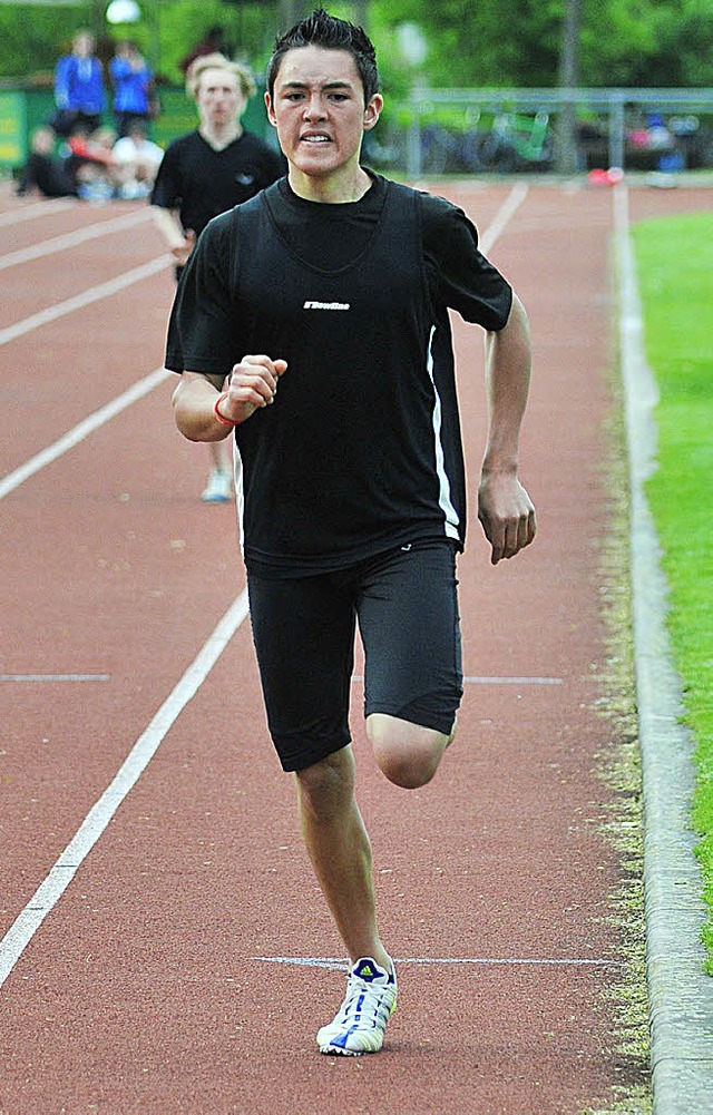 Badischer Meister:  Raphael Baumann (TV Herbolzheim)   | Foto: Murst