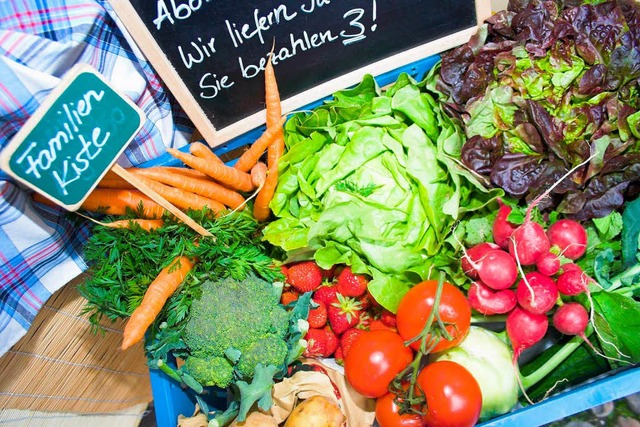 Bei den zweiten Kaiserstuhltagen in Bu...t und Gemse aus der Region angeboten.  | Foto: Hagen Schnherr