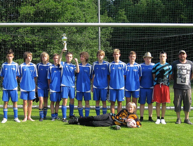 Der  FC Weizen konnte  mit 11:2 Toren den Turniersieg erringen.   | Foto: Denz