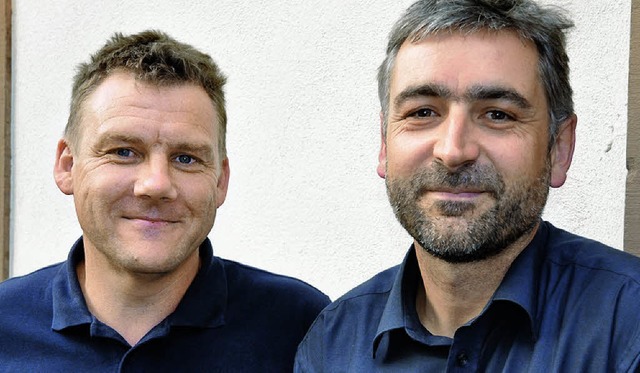 Der IG Velo-Vorstand: Thomas Hofmaier (rechts) und Norbert Cornelsen    | Foto:  Gckel