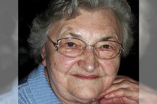 Fit dank Hobbys: Maria Wiedensohler wird 80