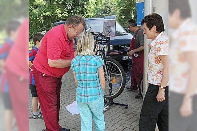 Die Lust aufs Radfahren bei Schlern geweckt