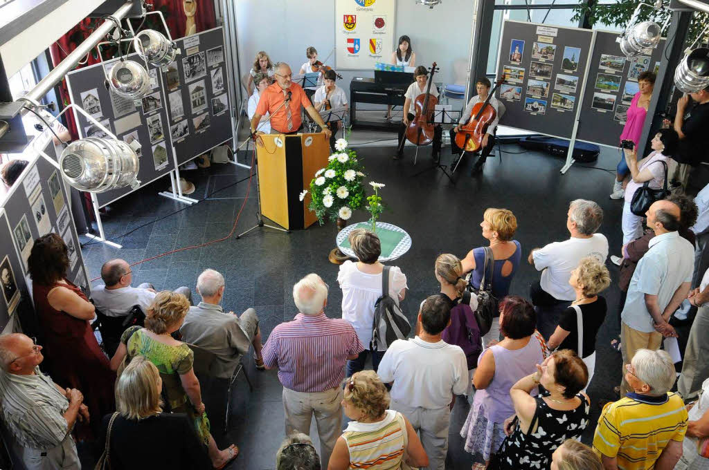 Begrüßung der Gäste im Torhaus Begrüßung der Gäste im Torhaus