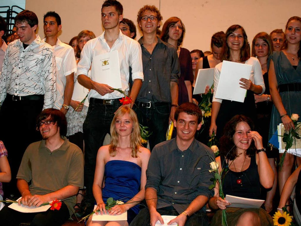 Entspannte Stimmung bei der Abiturfeier am &#8222;Goethe&#8220;  | Foto: Charlotte Wittnebel