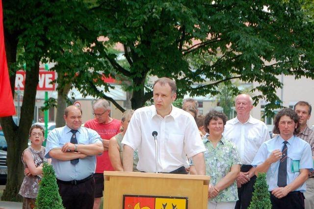 Einweihung Feuerwehrhaus Ehrenkirchen