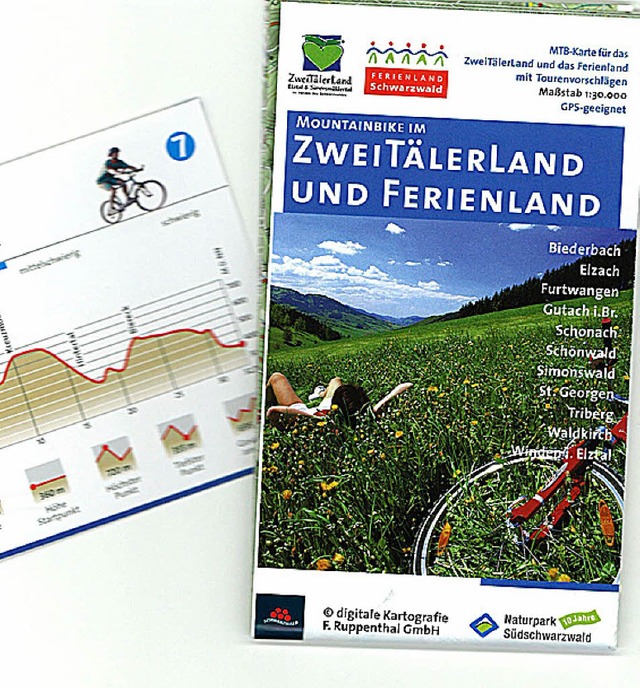 Neue Mountainbike-Karte   | Foto: ZVG