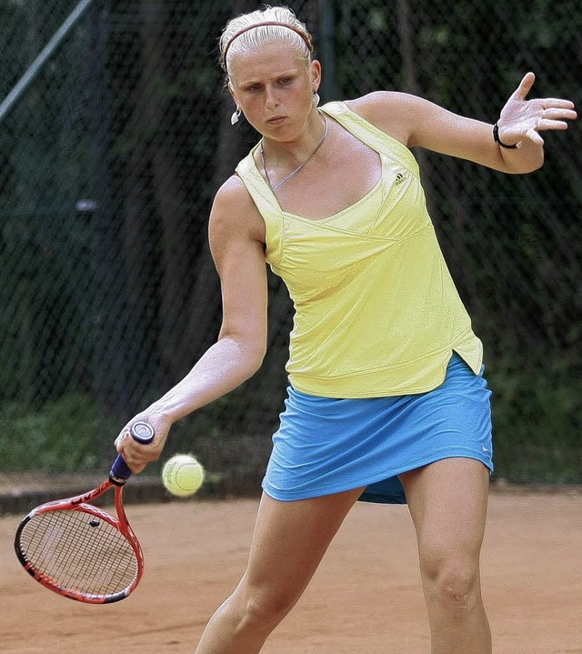 Tennis 2010 BW Oberweier DamenJana Matouskova (BW Oberweier)  | Foto: Peter Aukthun-Grmer