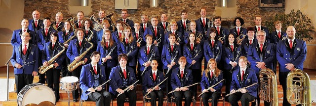 Der Musikverein Luttingen wird 100 Jah...n 43 aktive Musiker im Orchester mit.   | Foto: BZ