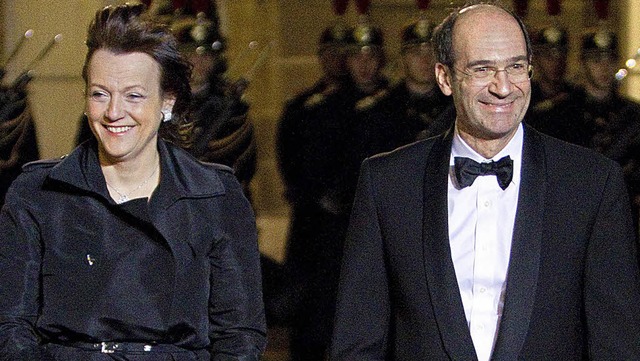 Minister Eric Woerth macht Sarkozy Sor...eine Frau Florence ist skandalerprobt.  | Foto: dpa