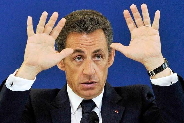 Sarkozy rutscht in den Spendensumpf
