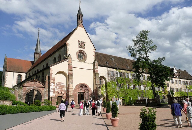 Das ehemalige Kloster Bronnbach, Stati...eg &#8222;Liebliches Taubertal&#8220;   | Foto: Rolf Mller