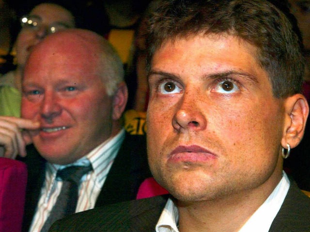 Rudy Pevenage und Ex-Schtzling Jan Ullrich.  | Foto: Gero Breloer