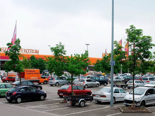 Auf diesem Parkplatz war der Zugriff d...inheit der Rauschgiftfahnder erfolgt.   | Foto: N. Sedlak