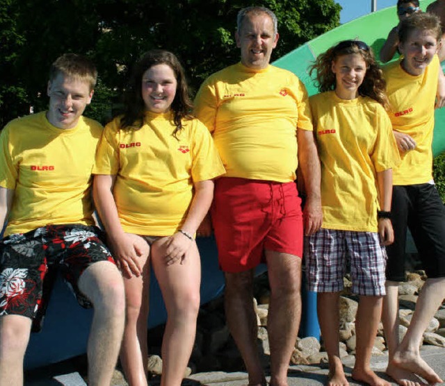 Das DLRG Ortsgruppe Wehr, im Bild Marc... ldt am Samstag zur -30-Beach-Party.  | Foto: ramsteck