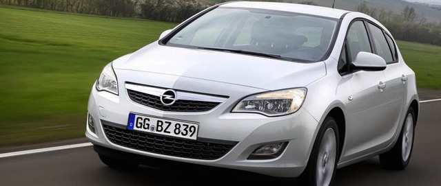 Zum Beispiel Opel Astra  Ecoflex &#8211; 4,1 l /100 km  | Foto: werk