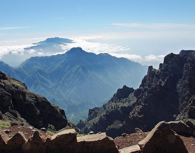 Toller Blick auf die Berge von La Palma   | Foto: Andrea Schiffner