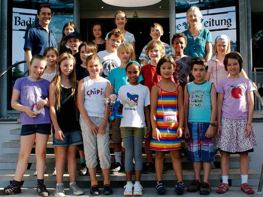 Die Klasse 4a der Turnseeschule mit ihrer Lehrerin Frau Lissek-Voigtel Die Klasse 4a der Turnseeschule mit ihrer Lehrerin Frau Lissek-Voigtel