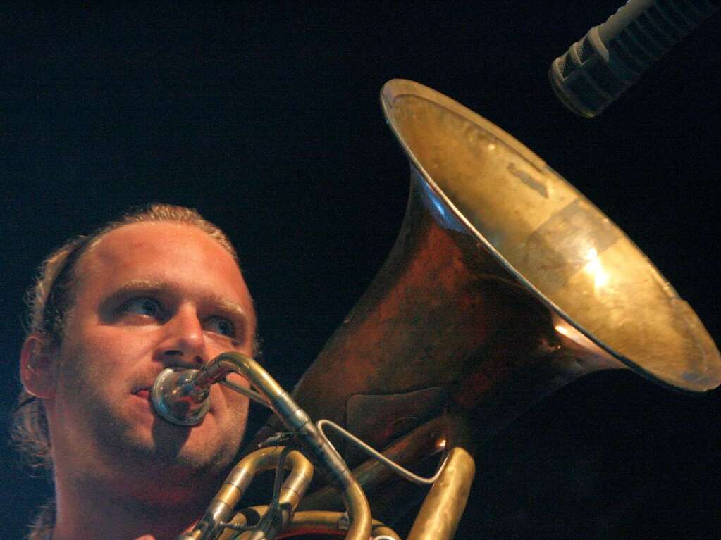La Brass Banda auf dem ZMF in Freiburg