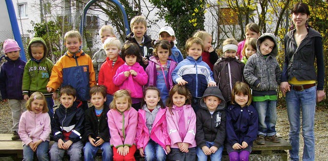 Kira Braun im Mllheimer Kindergarten im Auggener Weg   | Foto: Privat