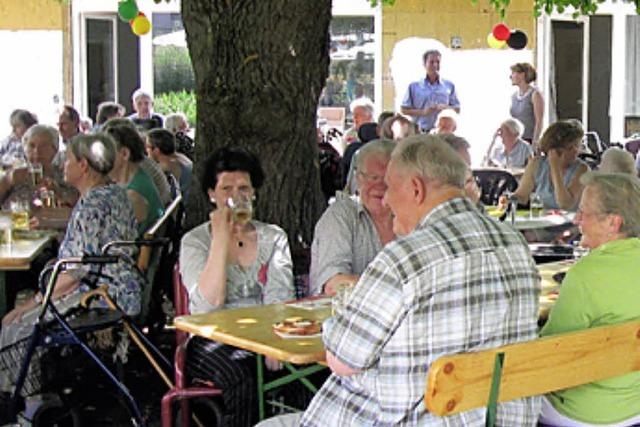 Senioren feiern Sommerfest