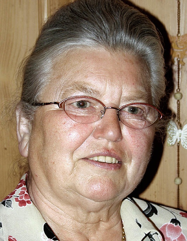 Hildegard Baschnagel  | Foto: Seifried