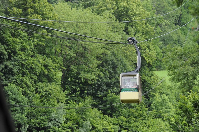 Die Schauinslandbahn ist ein beliebtes Ausflugsziel.  | Foto: Ingo Schneider