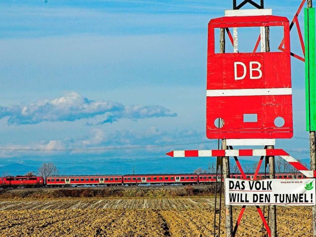 Offenburg will den Tunnel. Zeichnet sich jetzt ein Kurswechsel der Bahn ab?  | Foto: Siegfried Gollrad