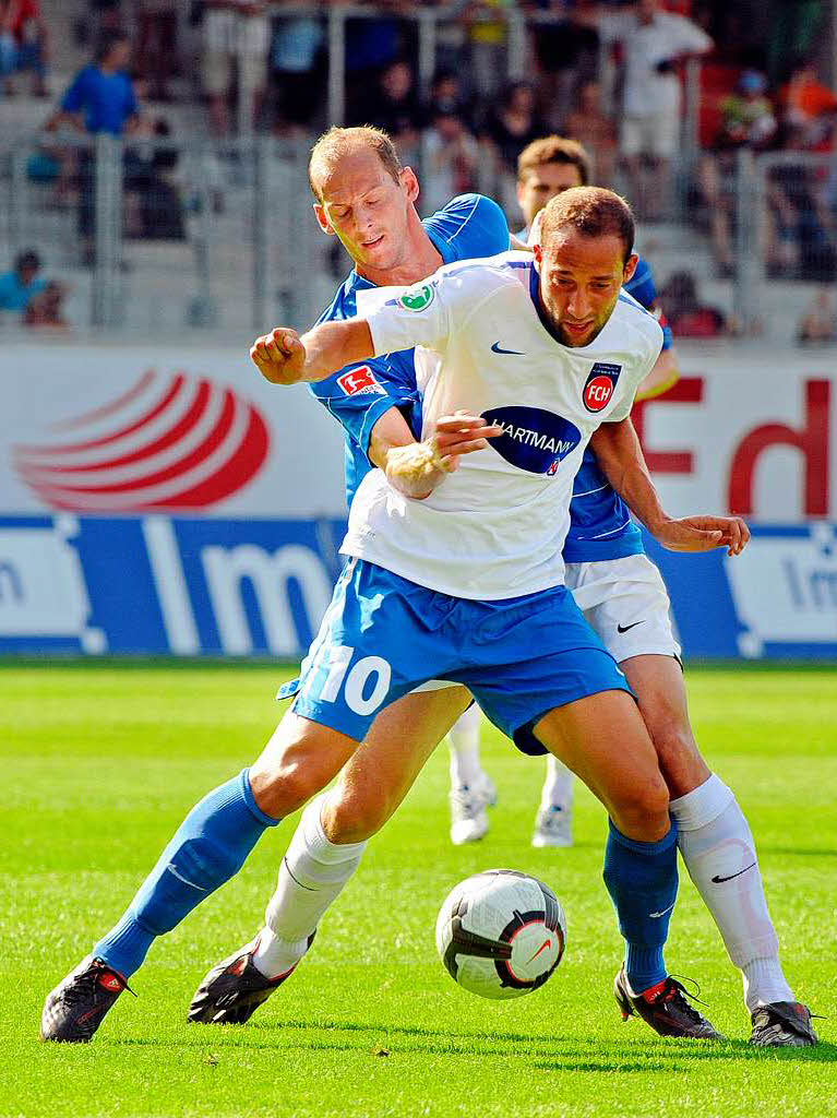 Andreas Spann (Heidenheim) bearbeitet von Oliver Barth (hinten)