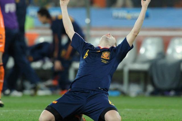 Spanien neuer Weltmeister nach 1:0 gegen Holland