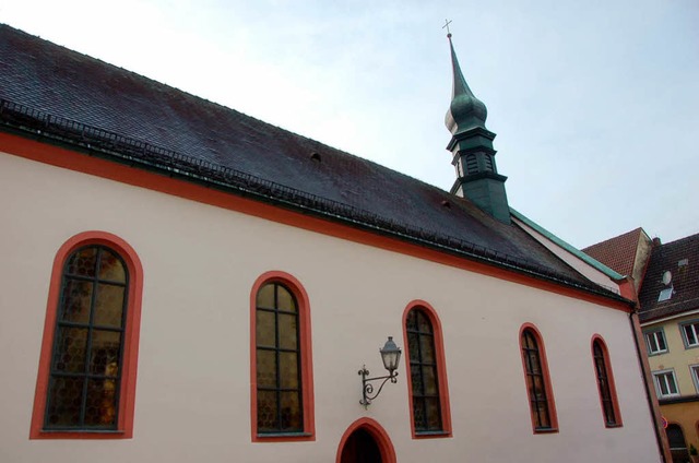 Die Restaurierung der Stadtkapelle Wal...zt auch im Inneren so gut wie beendet.  | Foto: Philipp Rassbach