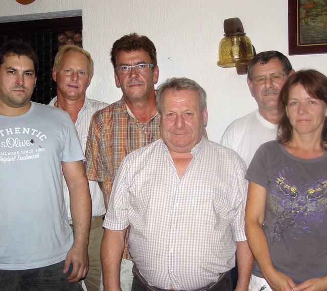 Ihre Ehrung persnlich entgegennehmen ...Bernfried Hilpert und Manuela Bchle.   | Foto: Liane Schilling