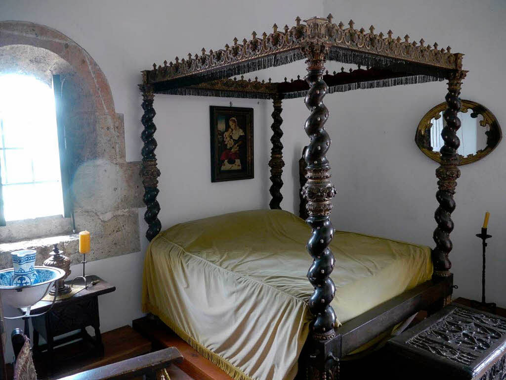 Im Alcazar de Colon: Hier bettete sich vor 500 Jahren die Gattin des spanischen Vizeknigs