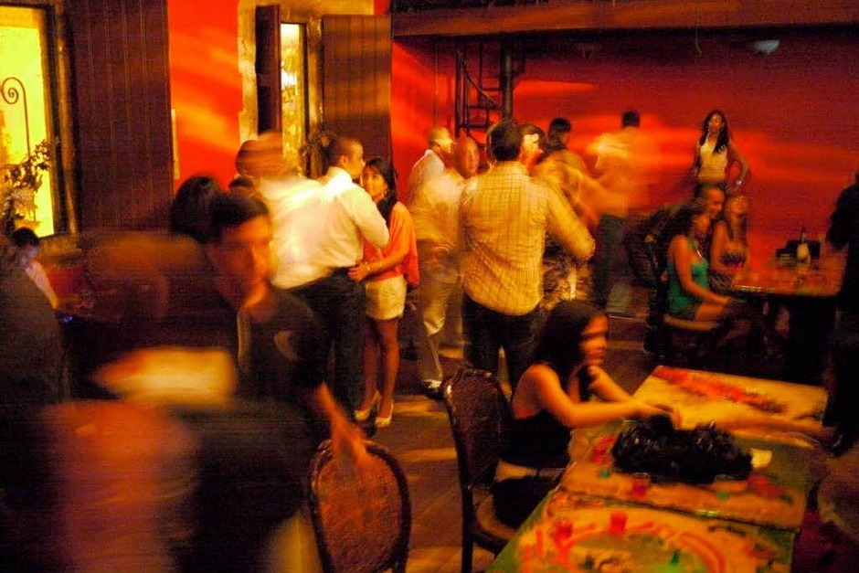 Nachtleben in der angesagten Disco „Atarazana 9“ (Foto: Hans P. Wühler) Nachtleben in der angesagten Disco „Atarazana 9“ (Foto: Hans P. Wühler)