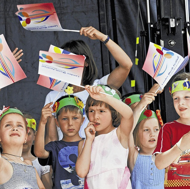 Sie hatten beim Landes-Musik-Festival ...rgarten St. Bernhard in Weilersbach.    | Foto: Sigwart