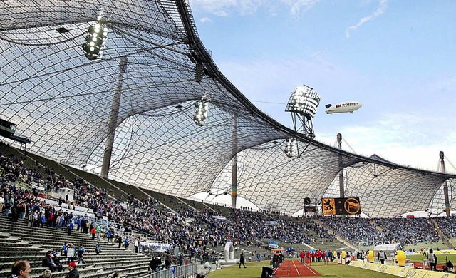 Eine dem Menschen dienende, knstliche Umwelt: Behnischs Mnchner Olympiastadion  | Foto: ddp/dpa