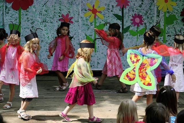 Musical im Mittelpunkt des Kindergartenfestes