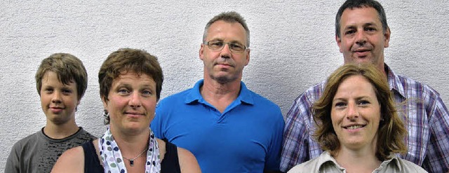 Der neue Jugend-Vorstand (von links): ...n Susanne Weil ist nicht auf dem Bild.  | Foto: Liane Schilling