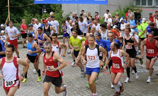 Groer Beliebtheit erfreut sich weiter...albmarathondistanz in Angriff nahmen.   | Foto: Gerd Sutter