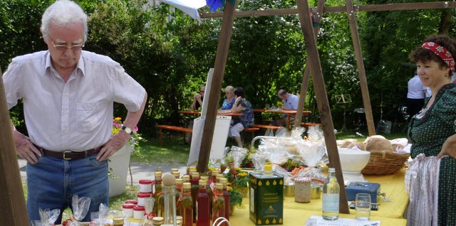 Unter dem Motto Landleben stand das Sommerfest im Georg-Reinhardt-Haus.   | Foto: Claudia Elas