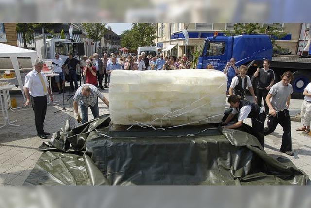 Keine 20 Prozent des Eises schmelzen