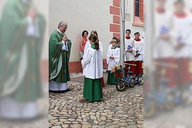 Fahrzeugweihe und Festlaune