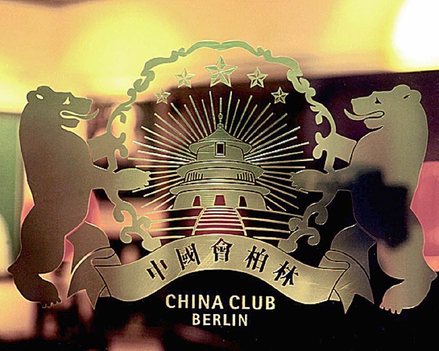 Treffpunkt der Rstungslobbyisten &#8211; der Berliner China Club   | Foto: dpa