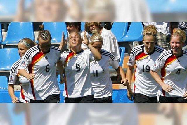 Gelungener Start fr die deutschen U-20-Frauen