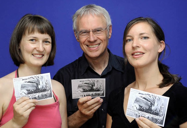 Katharina Mohr, Alfred Holzbrecher, Anja Bechstein (von links).  | Foto: kunz