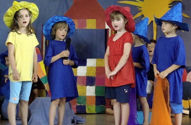 Bunt und lustig ging es beim Sommerfest des Bischoffinger Kindergartens zu.  | Foto: elke klaus-rettberg
